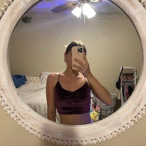 Purple Velvet Wild Fable Tank